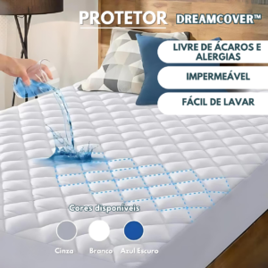 Protetor de Colchão DreamCover™ | Impermeável, Anti-fluido e Acolchoado