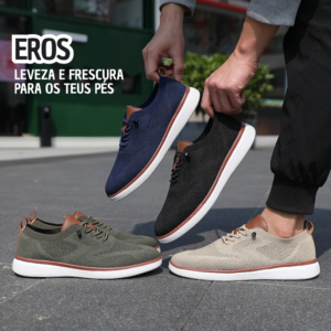 Eros™ | Sapatilhas Ortopédicas Confortáveis e Respiráveis