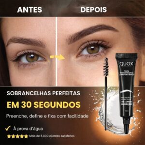 QUOX: TINTA TRIDIMENSIONAL À PROVA D'ÁGUA