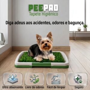 Pee Pad: Tapete higiénico para cães