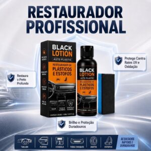 BlackLotion: Restaurador profissional de estofos
