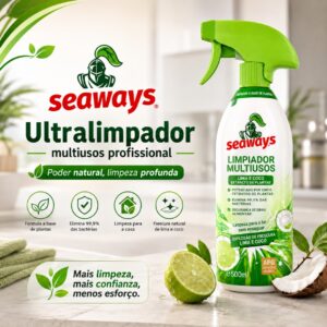 SeaWays: Limpador Multiusos Profissional Ultra Concentrado