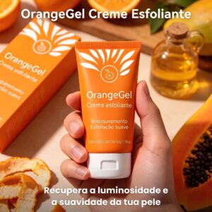 OrangeGel: Creme esfoliante clareador